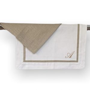 Set Tovaglietta Americana con Rivetto